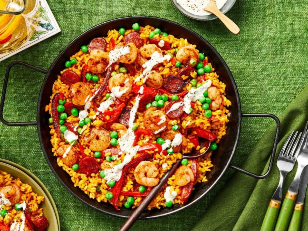 Shrimp & Chorizo Paella Shrimp & Chorizo Paella