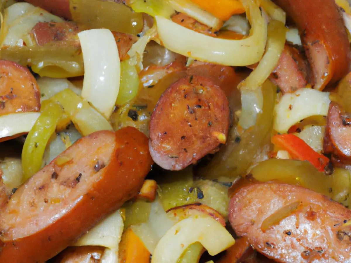 Sausage, Peppers & Onions Sausage, Peppers & Onions