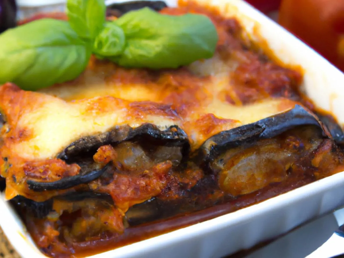 Eggplant Parmigiana Eggplant Parmigiana