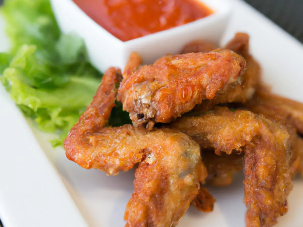Small Thai Chicken Wings with Sweet Chili Sauce Small Thai Chicken Wings with Sweet Chili Sauce