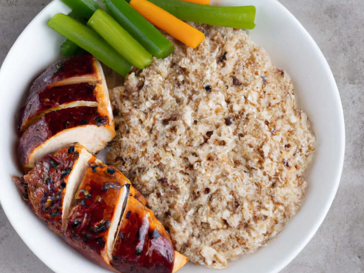 Spicy Chicken Teriyaki With Brown Rice and Veggies Spicy Chicken Teriyaki With Brown Rice and Veggies
