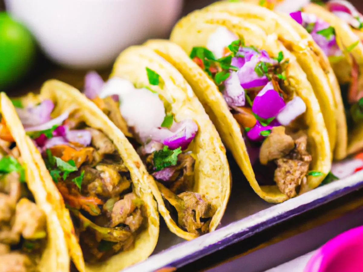 Pork Carnitas Mexican Street Style Tacos