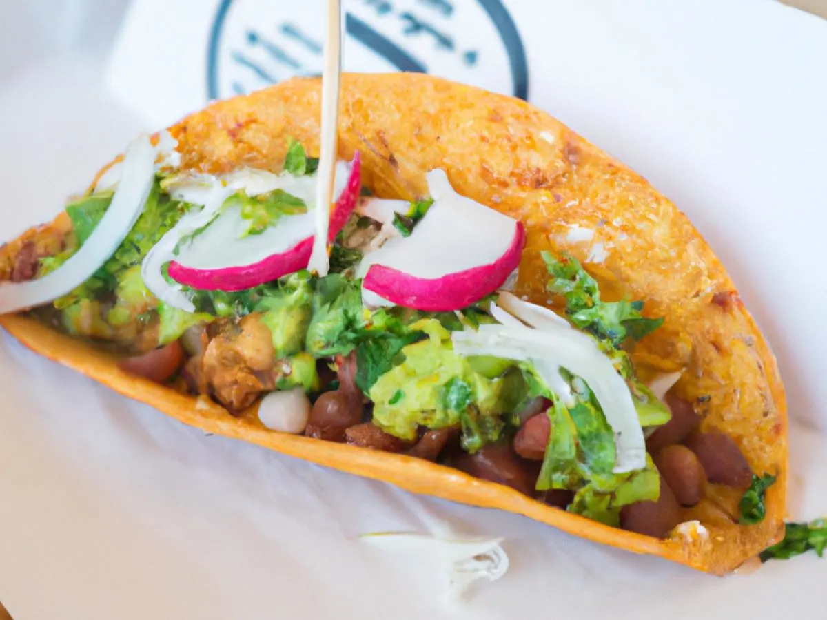 Vegetariano Crispy Taco