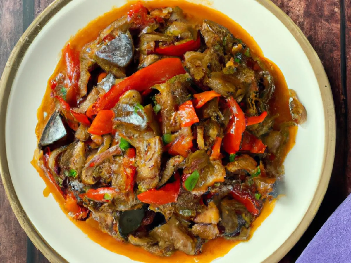 Spicy Eggplant Pork