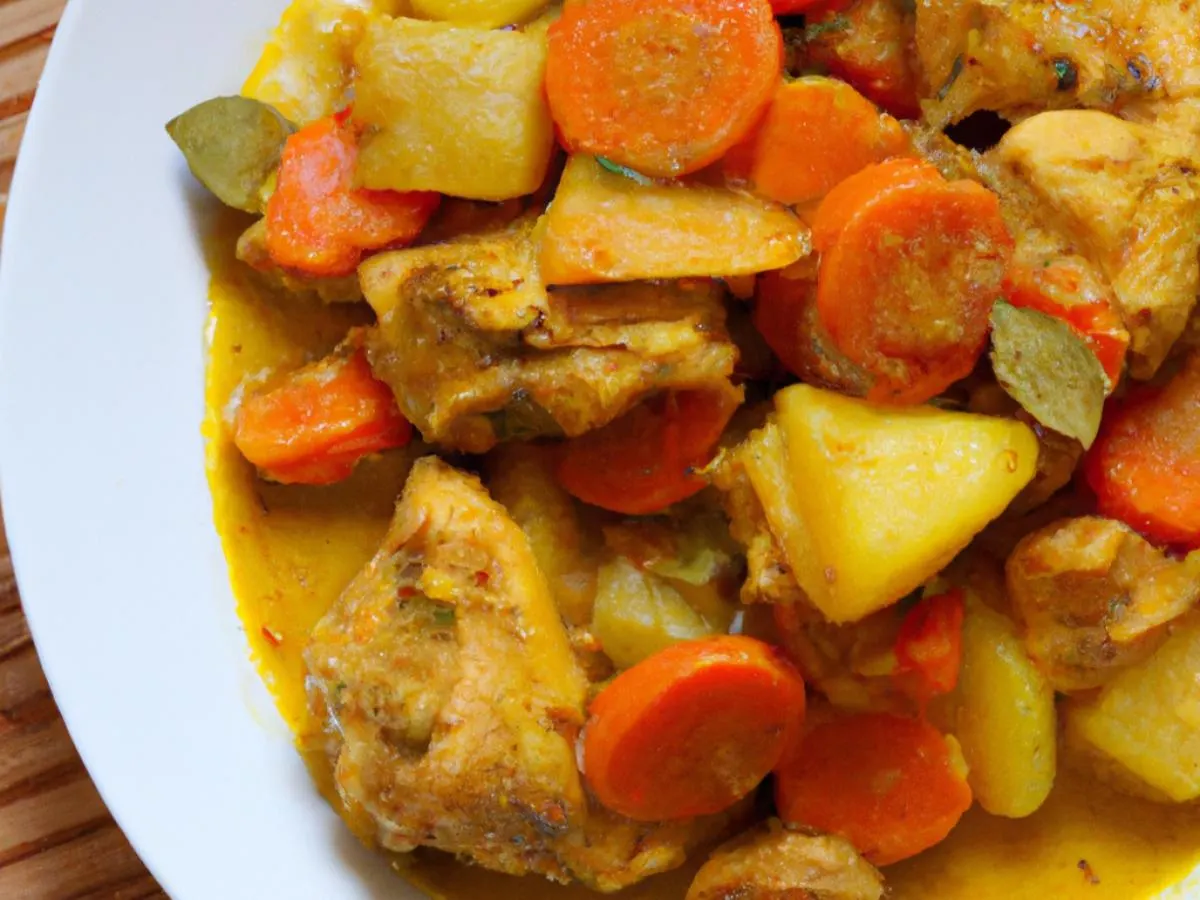 Curry Chicken (Bone-in) Curry Chicken (Bone-in)