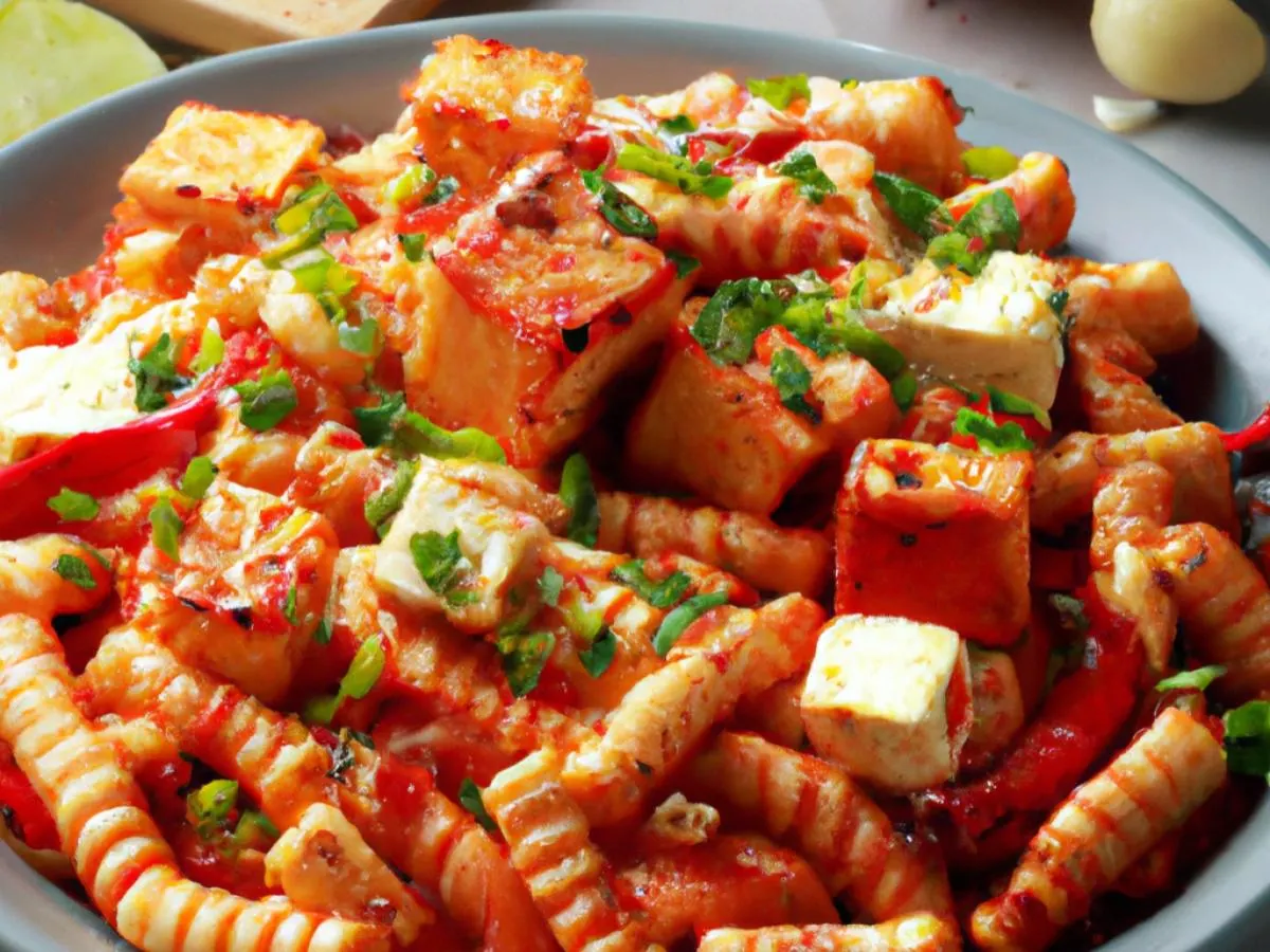 Paneer Tikka Pasta Box Paneer Tikka Pasta Box