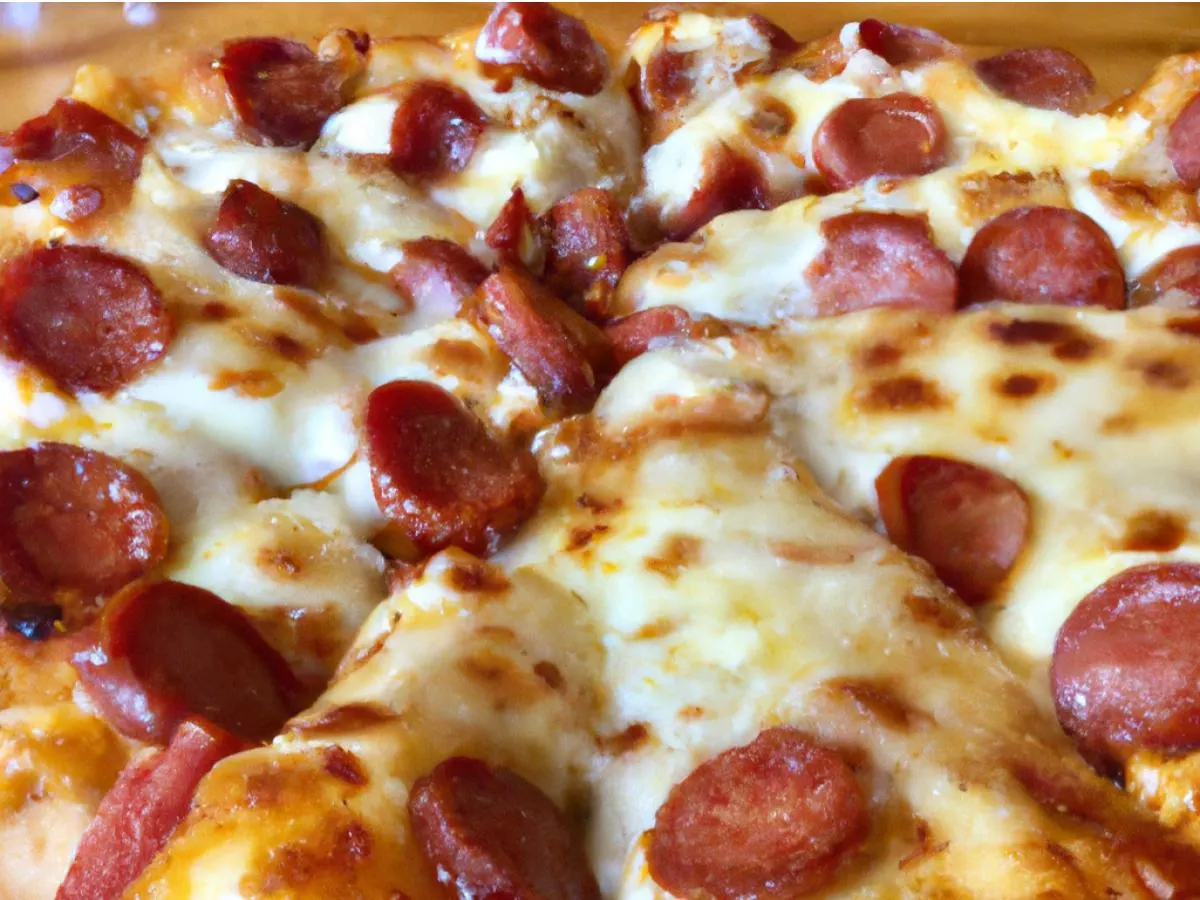 Personal Pizza With Sausage Personal Pizza With Sausage