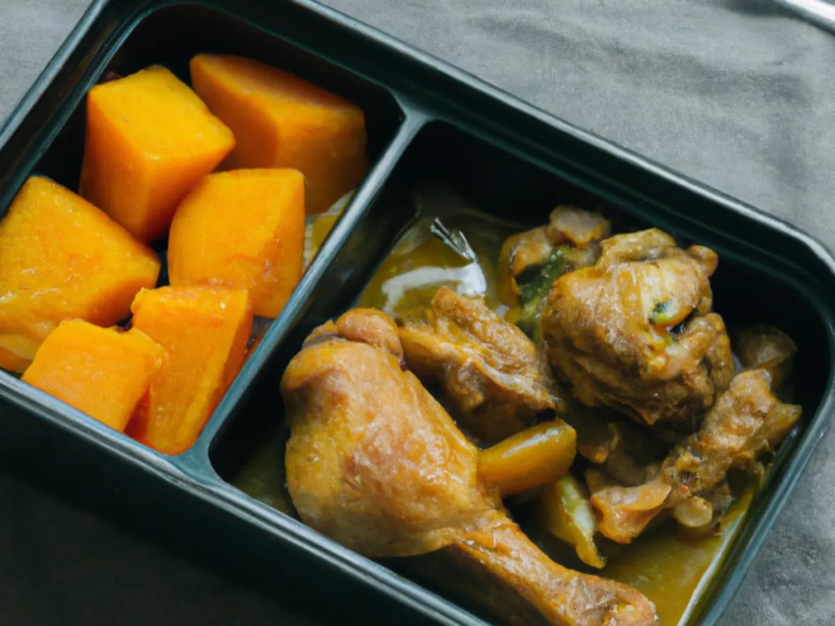 Stew Chicken with Curry Squash and Root Veg Medley Stew Chicken with Curry Squash and Root Veg Medley
