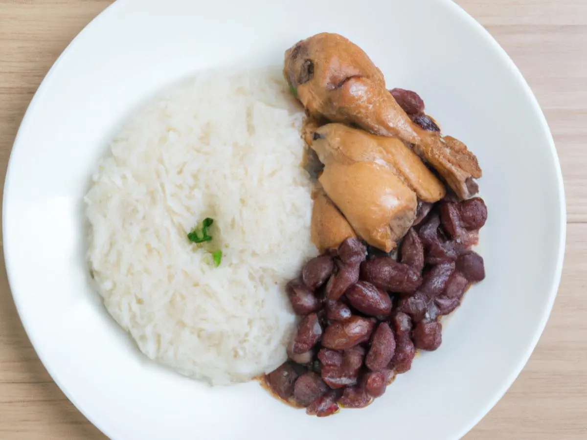 Stew Chicken with Rice, Peas and Mixed Steam Veg Stew Chicken with Rice, Peas and Mixed Steam Veg