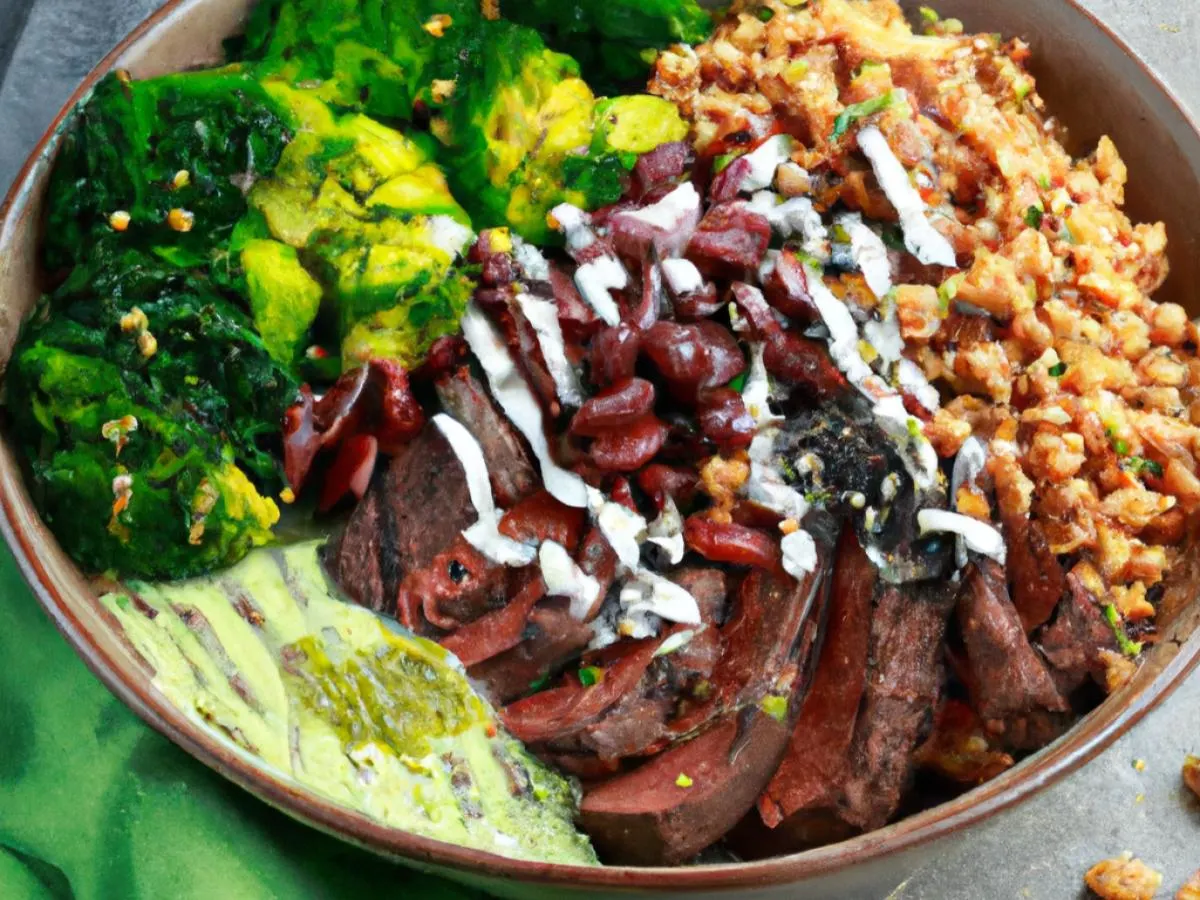 Flank Steak Protein Grain Bowl Flank Steak Protein Grain Bowl