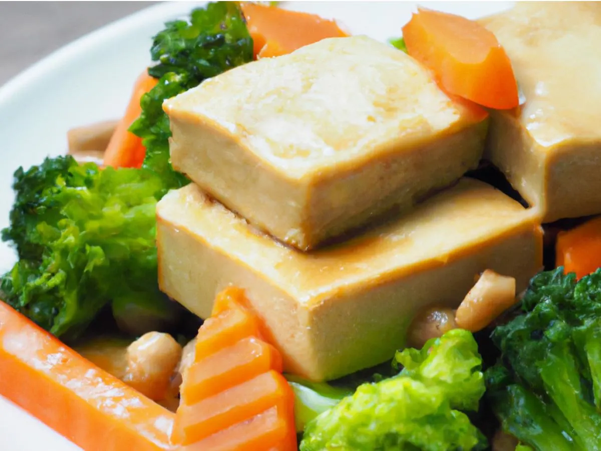 Small Fried Tofu with Rama Peanut Sauce Small Fried Tofu with Rama Peanut Sauce