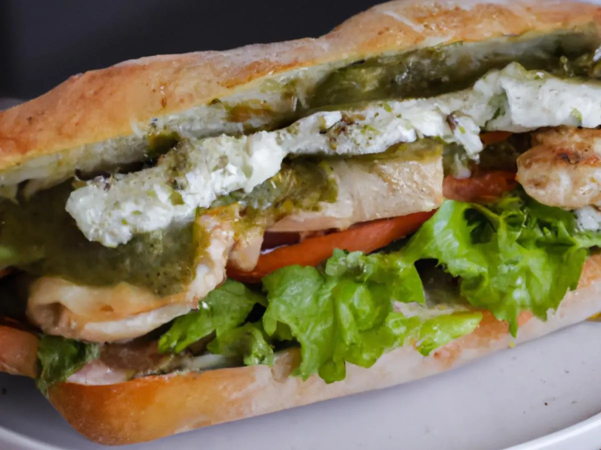 Le Mediterranean Sandwich Le Mediterranean Sandwich