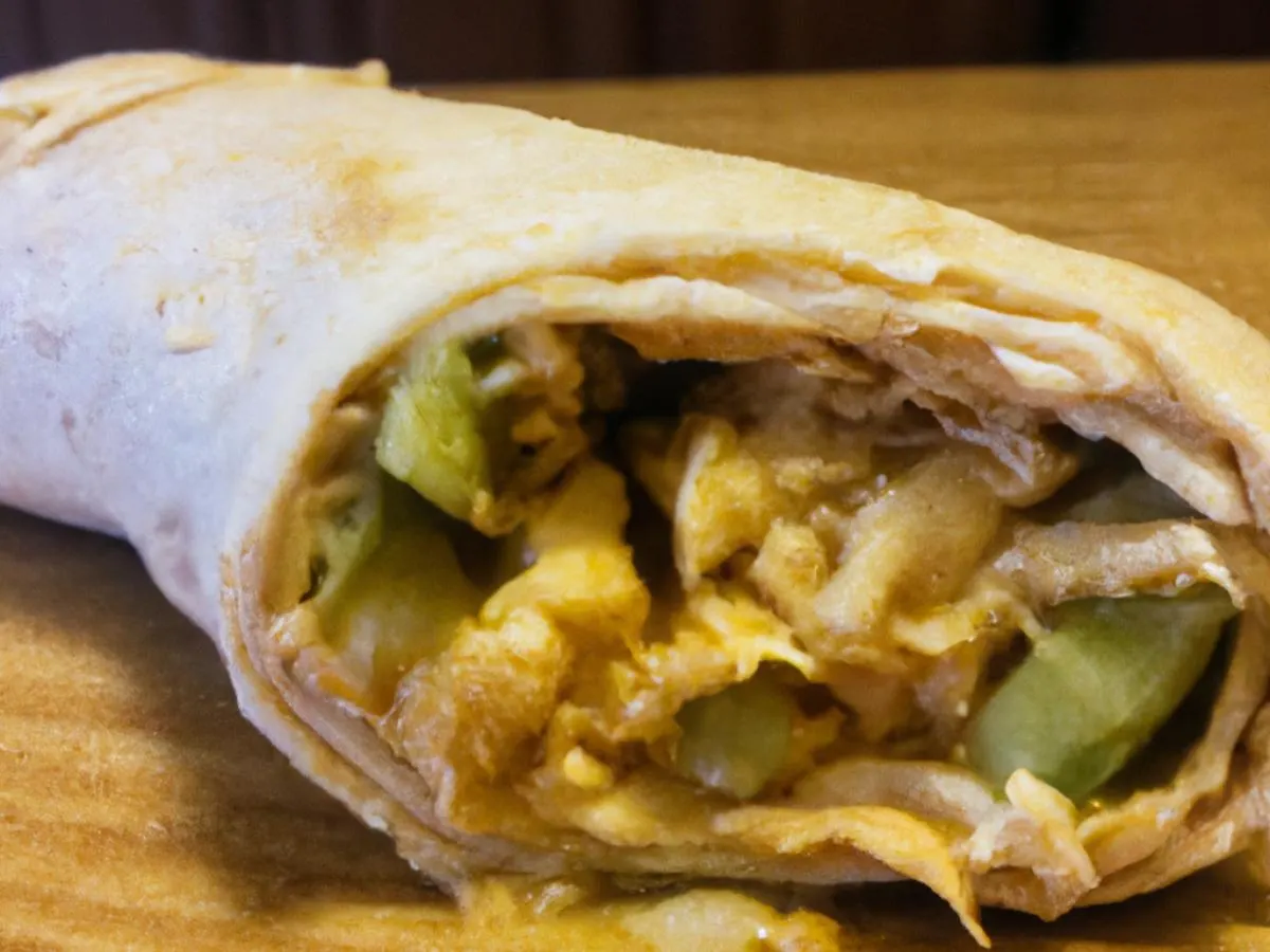 Turkey Sausage Burrito Turkey Sausage Burrito