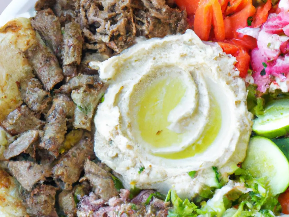 Beef Shawarma Plate Beef Shawarma Plate