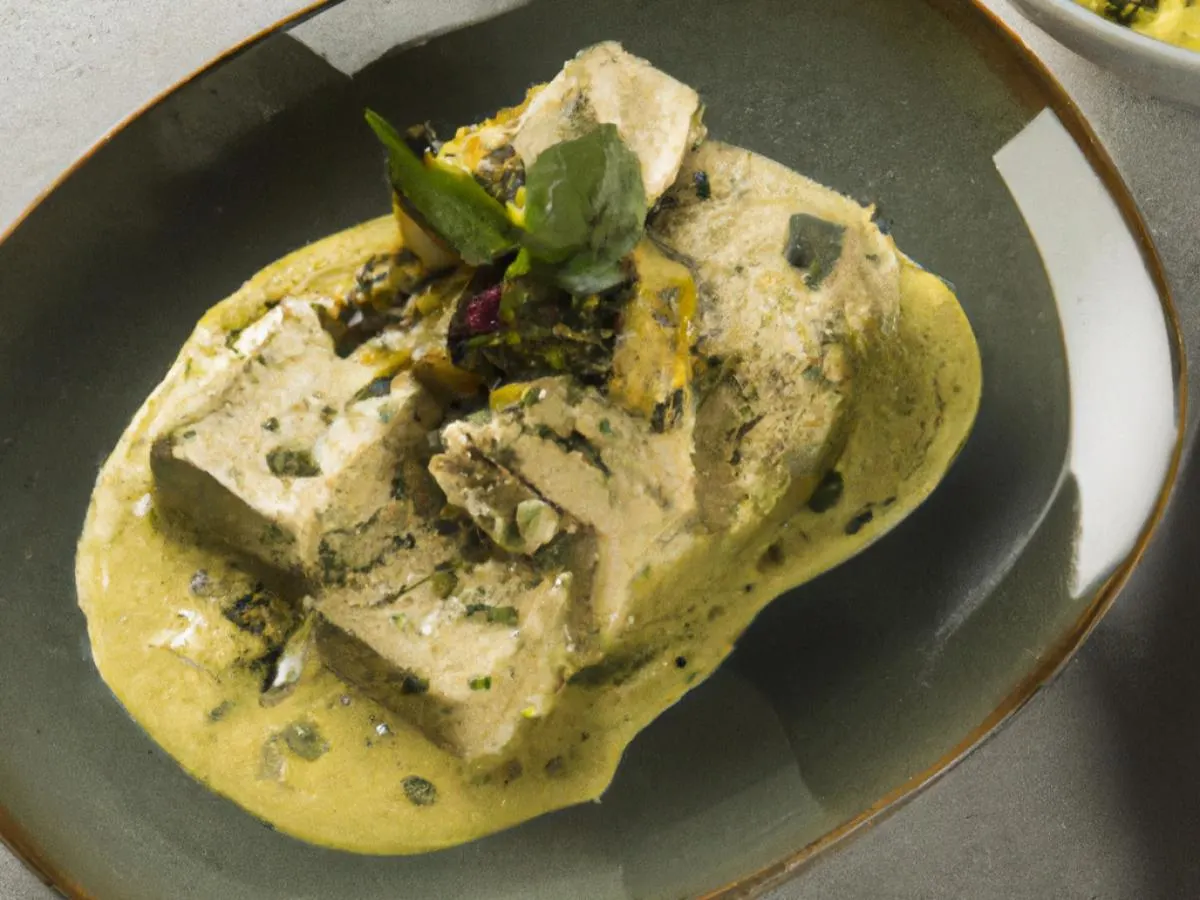 Tofu Verde Platter