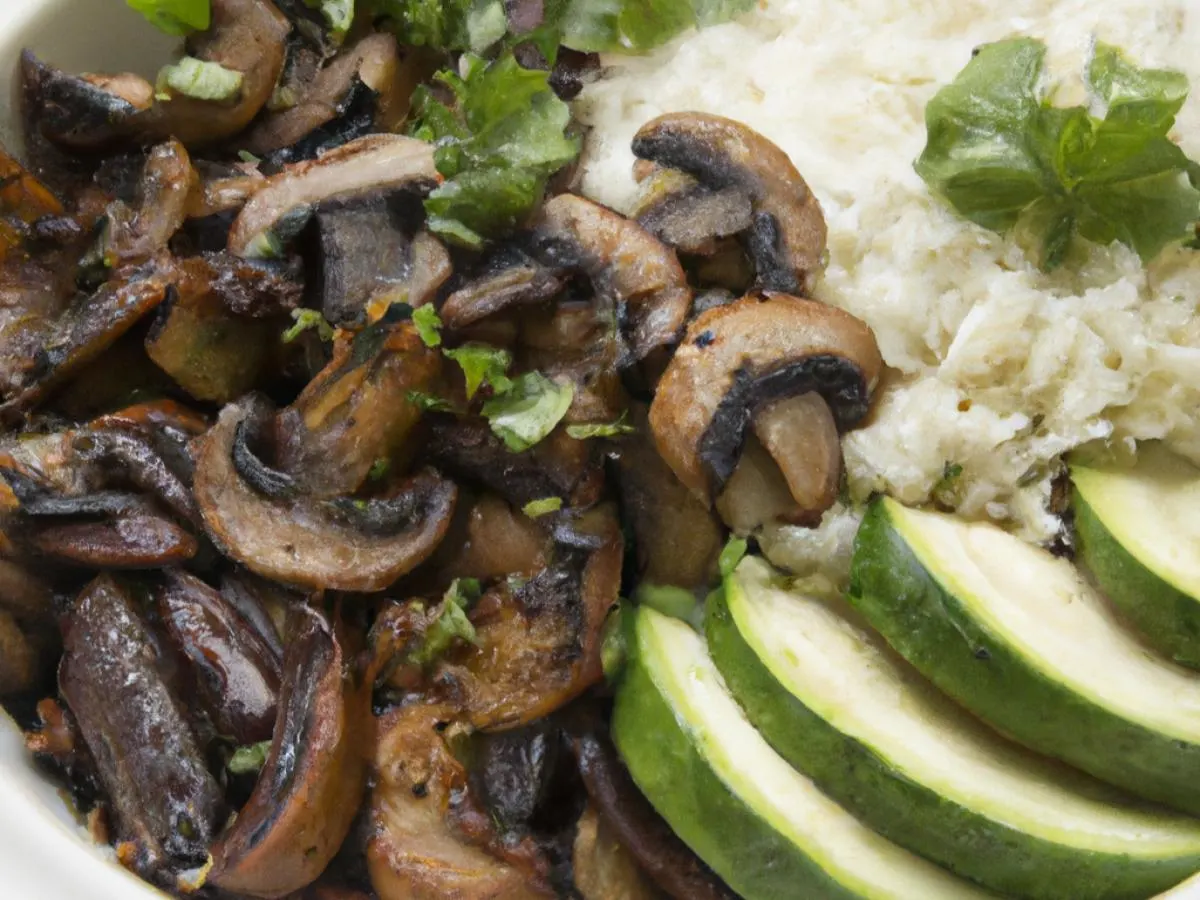 Vegan Mushroom Bowl