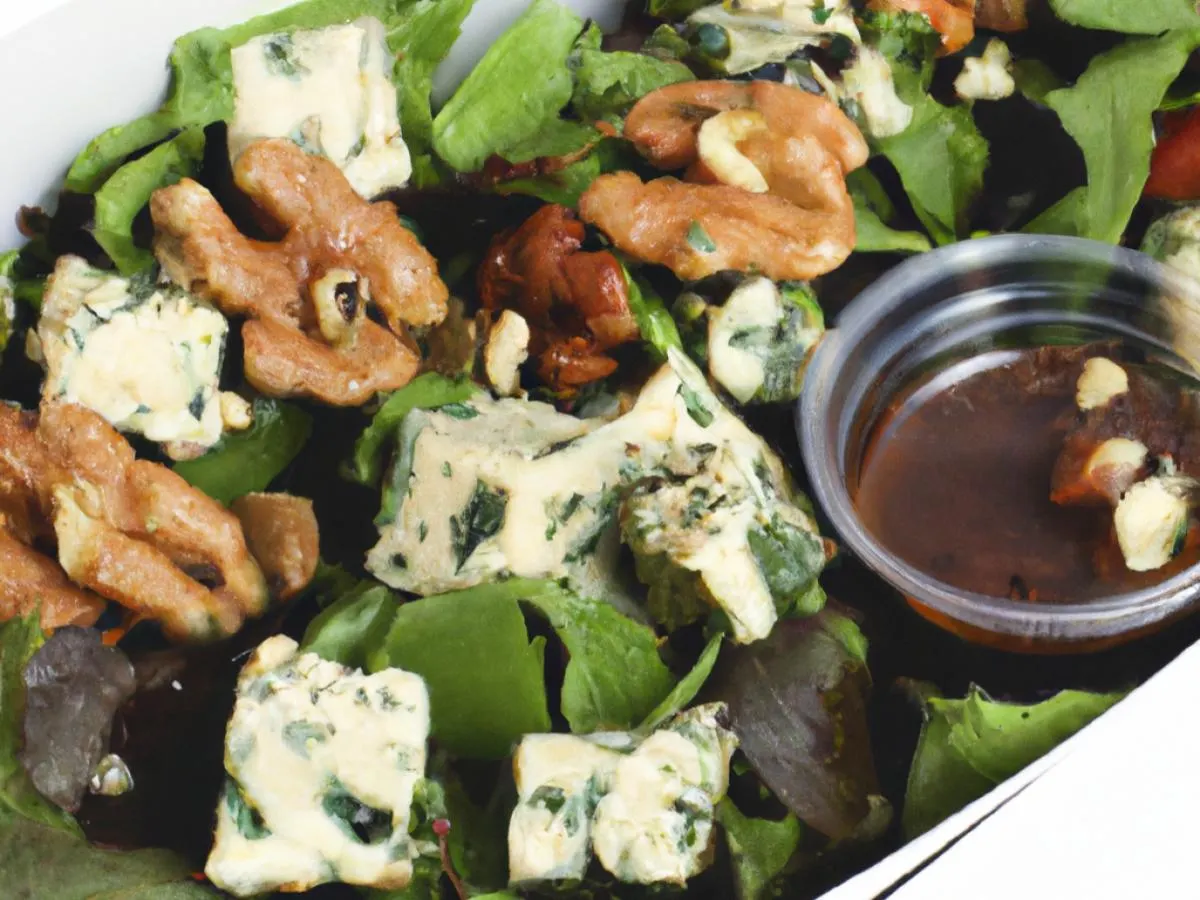 Individual Boxed: Mixed Greens with Walnuts and Balsamic Vinaigrette