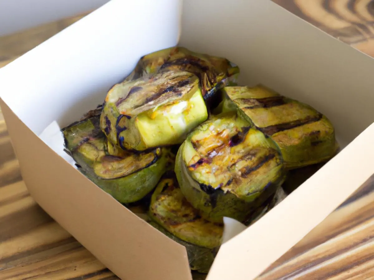 Individual Boxed: Roasted Zucchini