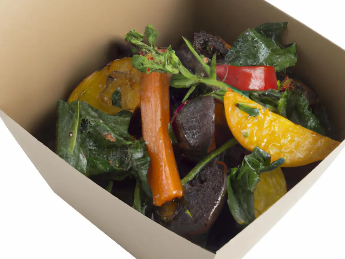 Individual Boxed: Roasted Vegetables