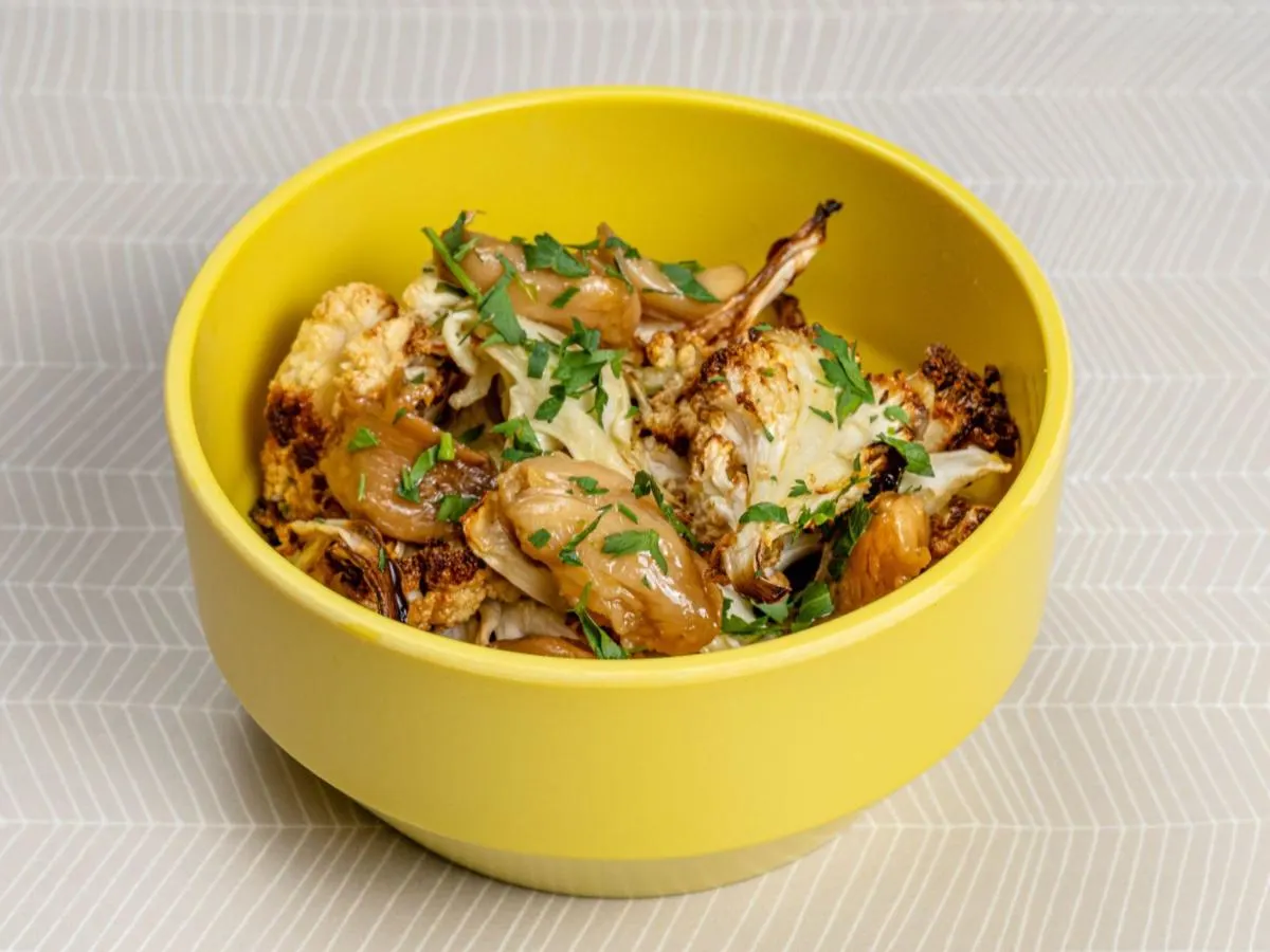 Individual Boxed Side: Garlic Cauliflower Individual Boxed Side: Garlic Cauliflower