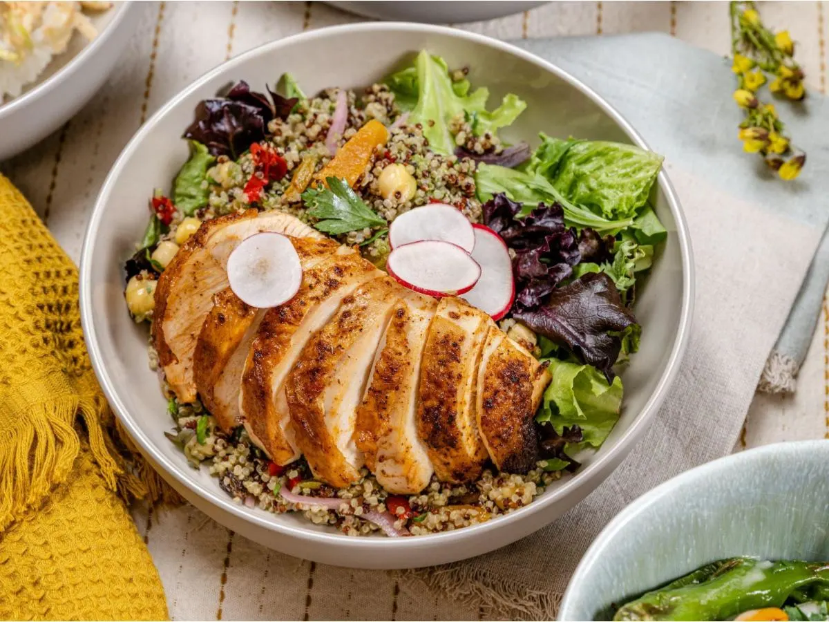 Allergen-Free Chicken Quinoa Bowl (With Nightshades) Allergen-Free Chicken Quinoa Bowl (With Nightshades)