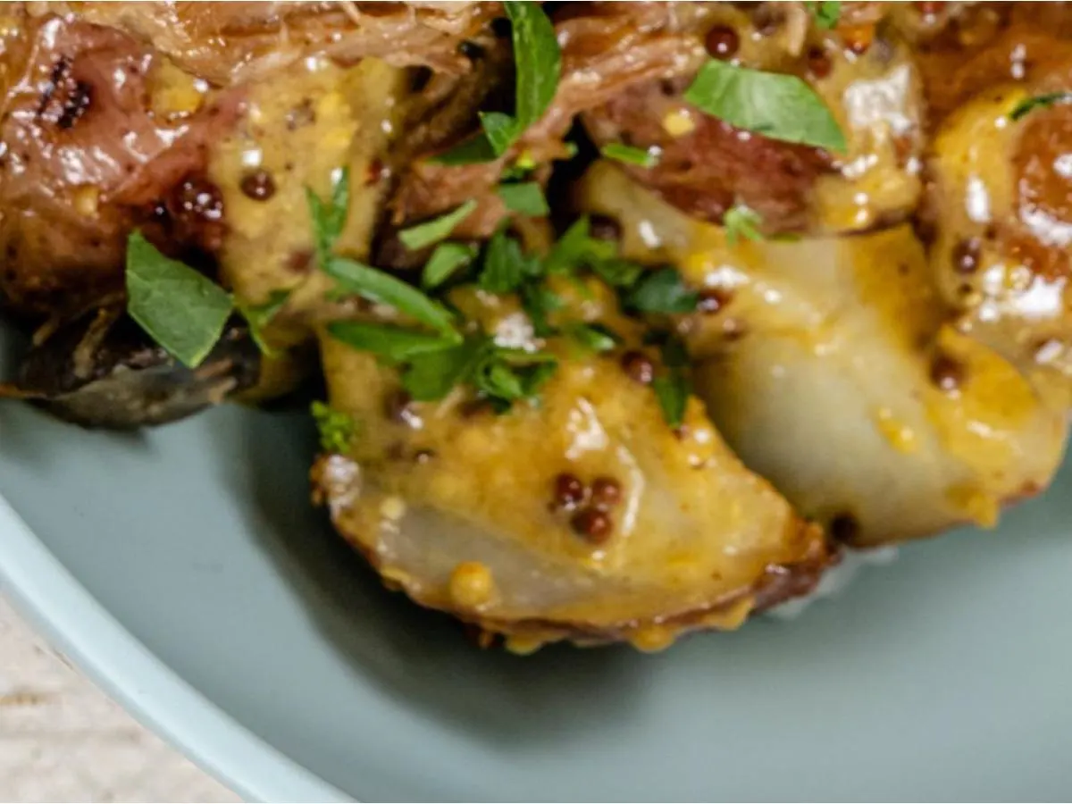 Mustard Potatoes Mustard Potatoes