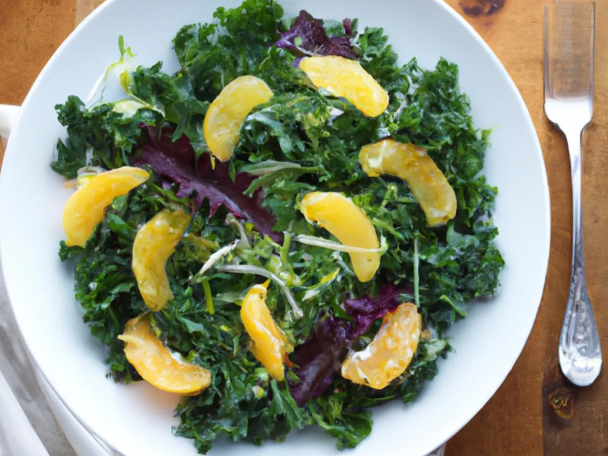 Citrus Kale Salad Citrus Kale Salad