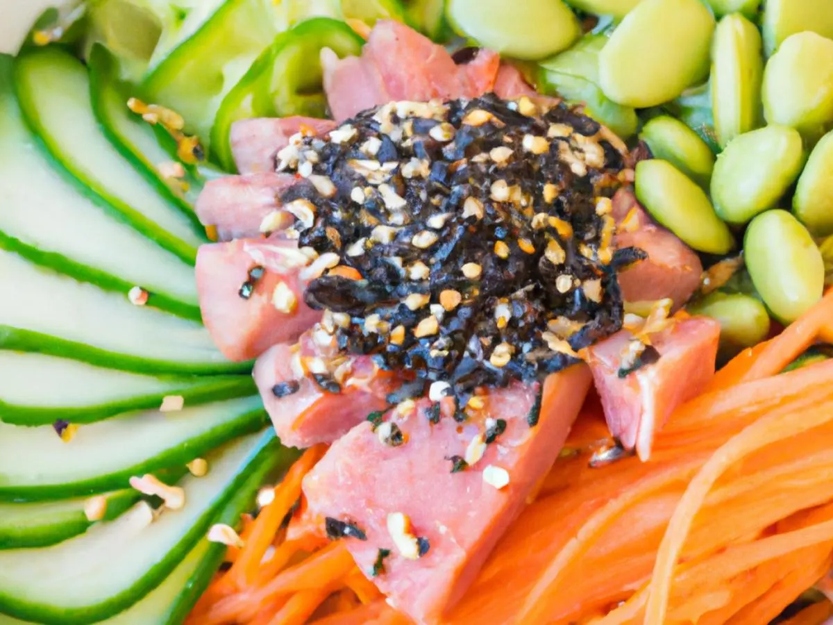 Classic Tuna Bowl with Kelp Noodle Slaw Classic Tuna Bowl with Kelp Noodle Slaw