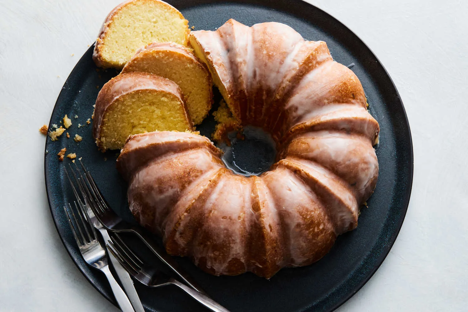 Individually Packaged: Vegan Lemon Bundt Cake Individually Packaged: Vegan Lemon Bundt Cake
