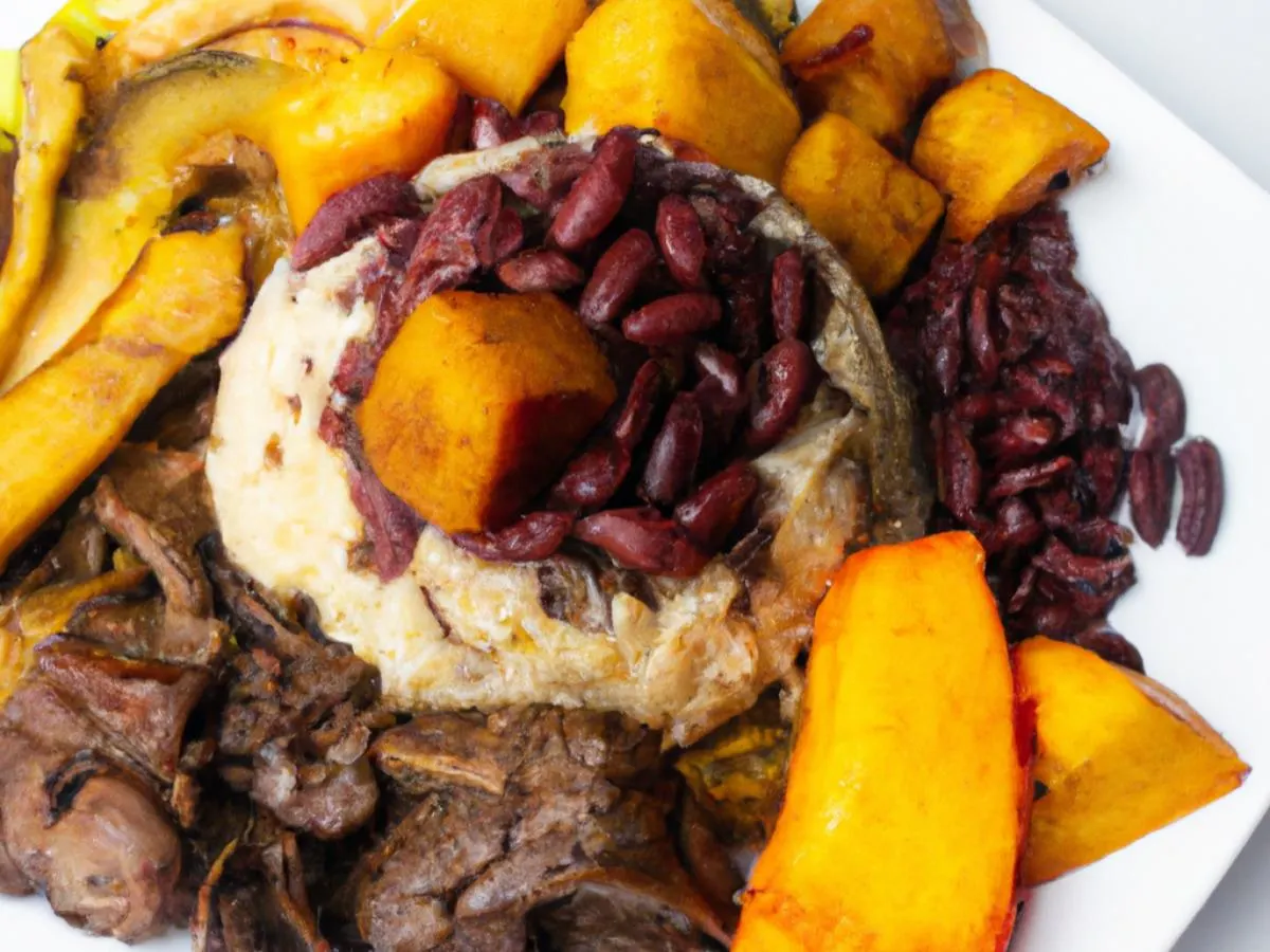 Beef Pelau with Rice, Peas and Root Veg Medley Beef Pelau with Rice, Peas and Root Veg Medley
