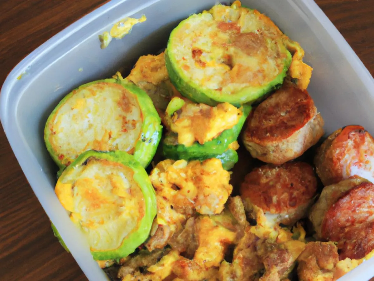 Light Carb Hot Breakfast Box (Turkey Sausage)