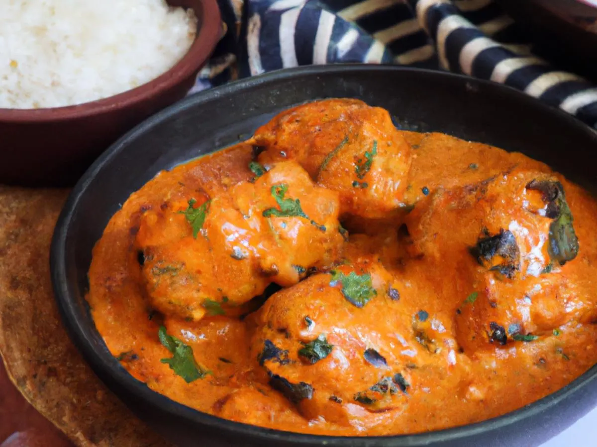Butter Chicken Masala with Basmati Rice and Aloo Gobi Butter Chicken Masala with Basmati Rice and Aloo Gobi