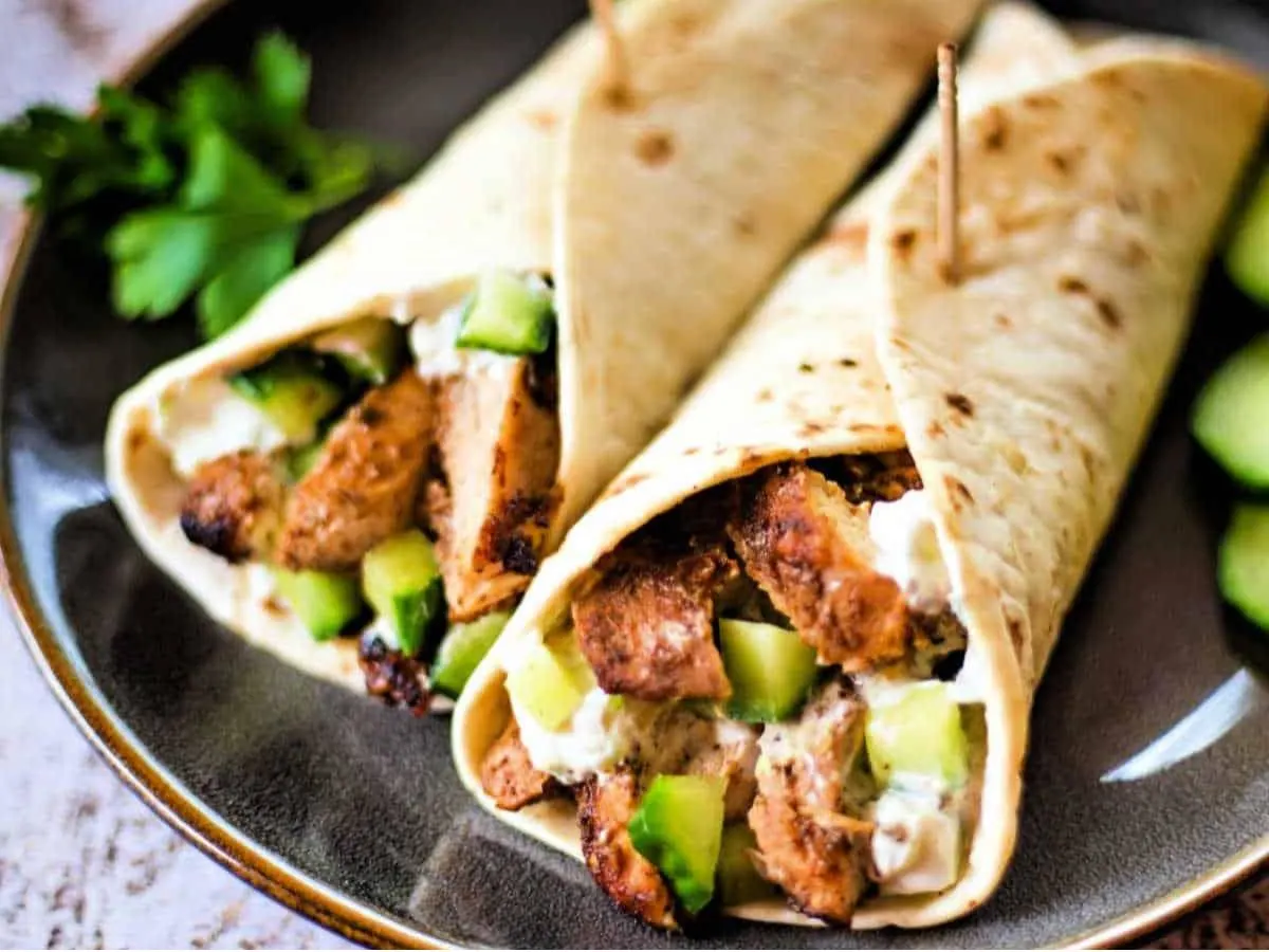 Chicken Shawarma Wrap Chicken Shawarma Wrap