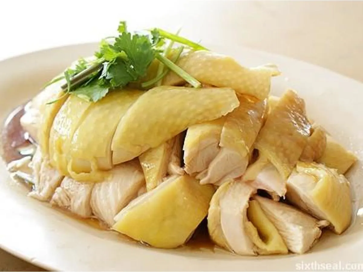 Steamed Chicken Thigh Steamed Chicken Thigh