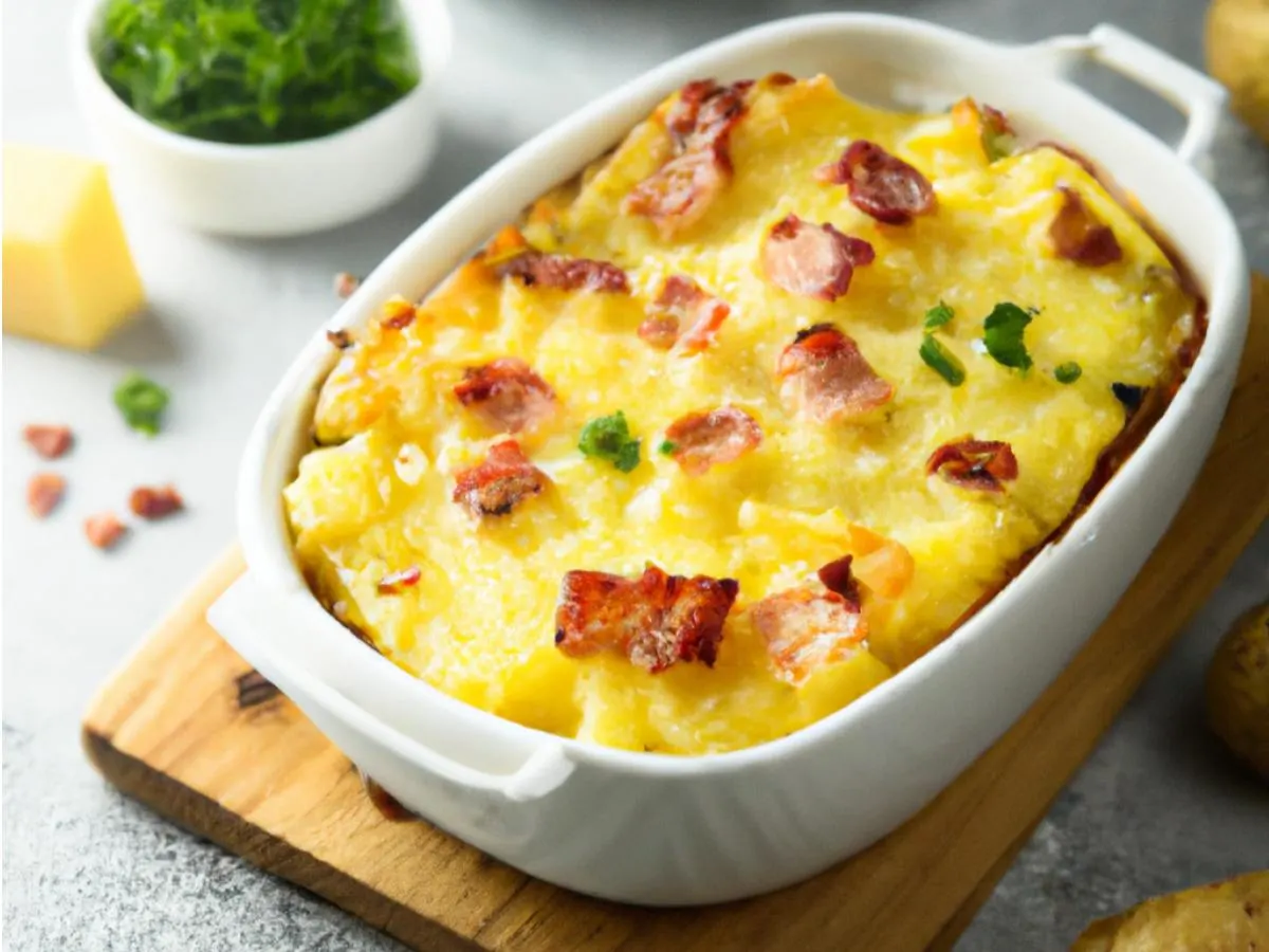 Baked Potato Casserole Baked Potato Casserole