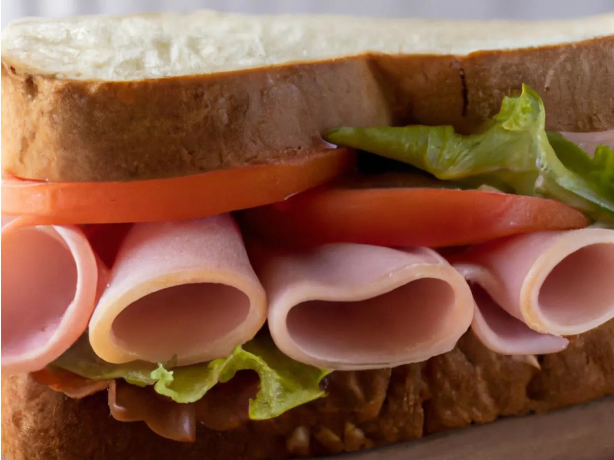 Dairy Free - Ham Sandwich on Wheat Bread Dairy Free - Ham Sandwich on Wheat Bread