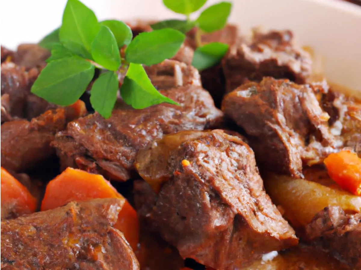 Braised Beef Stew in Stout