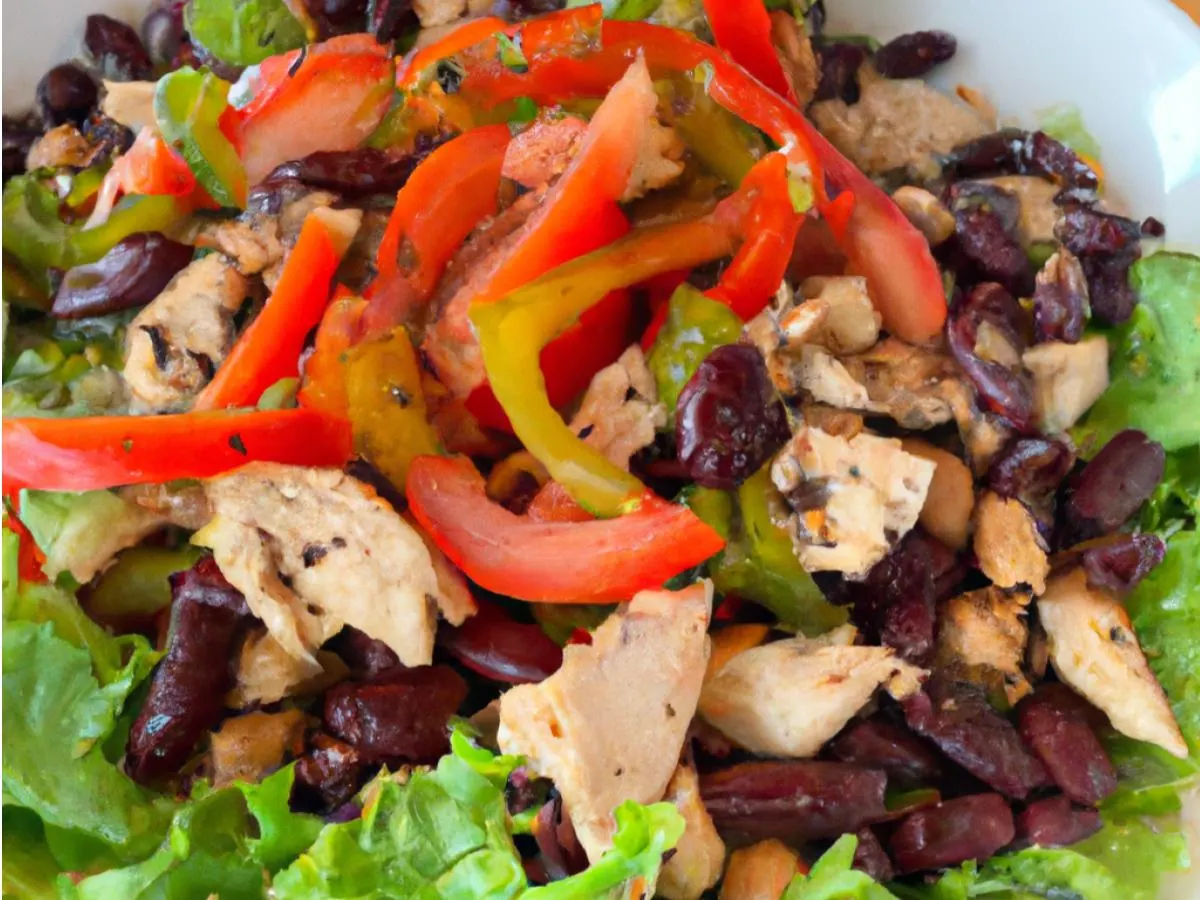 Jerk Chicken Entree Salad Jerk Chicken Entree Salad