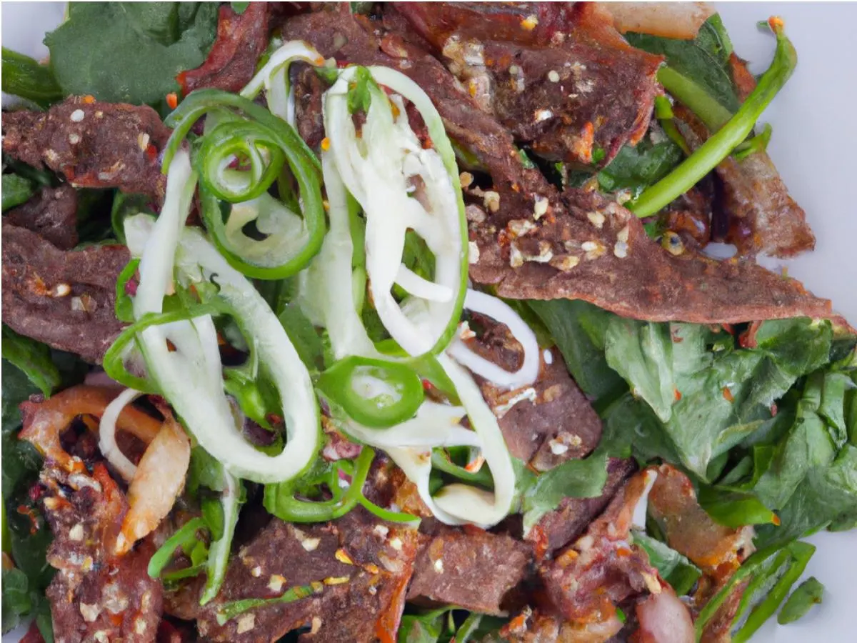 Gluten-Free Beef Entree Salad with Soy Ginger Dressing Gluten-Free Beef Entree Salad with Soy Ginger Dressing