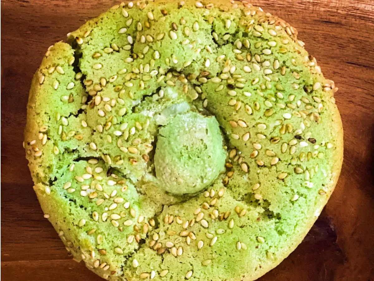 Merchant Roots’ Brown Butter Cookies: Green Tea Sesame Merchant Roots’ Brown Butter Cookies: Green Tea Sesame
