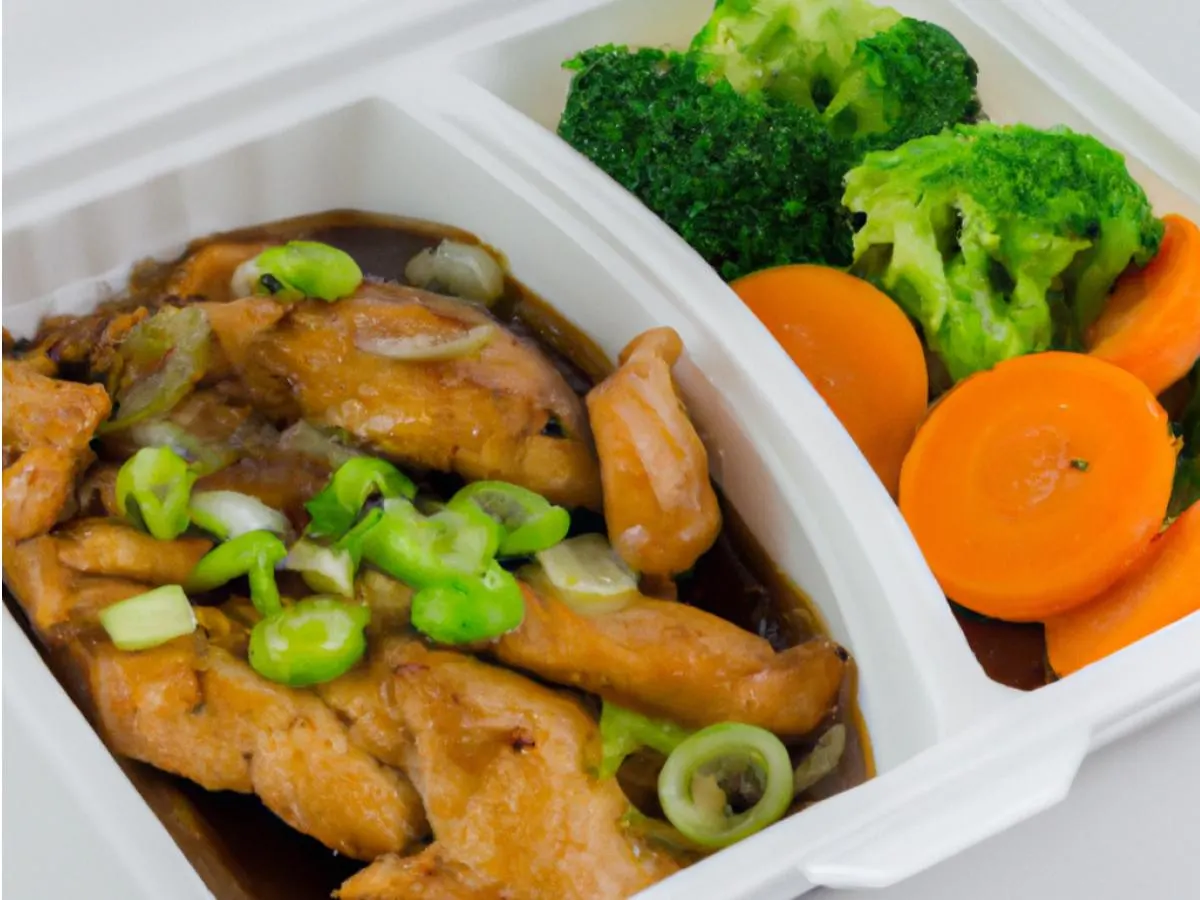 Teriyaki Chicken with Steamed Vegetables