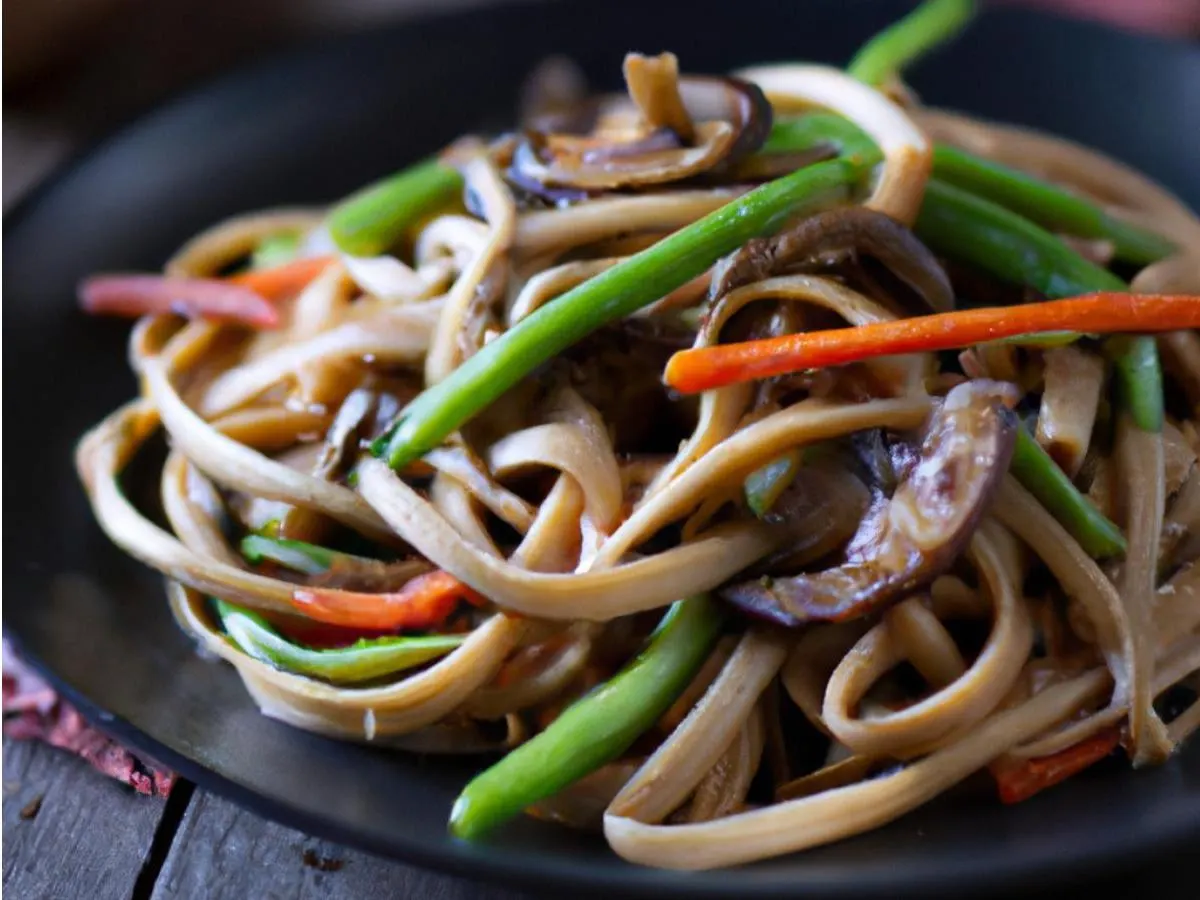 Stir Fry Vegetable Udon Stir Fry Vegetable Udon