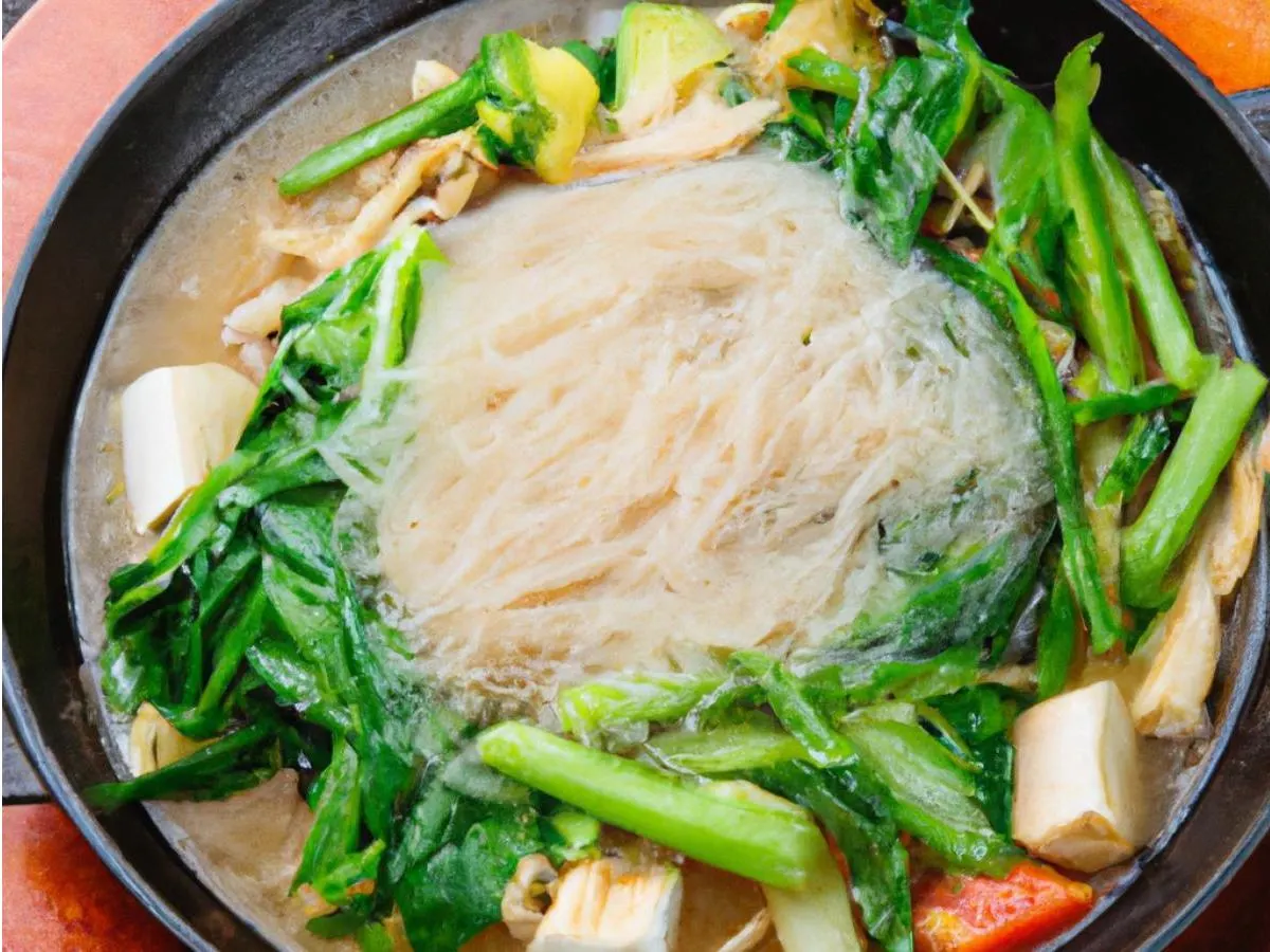 Vegetable Sukiyaki Vegetable Sukiyaki