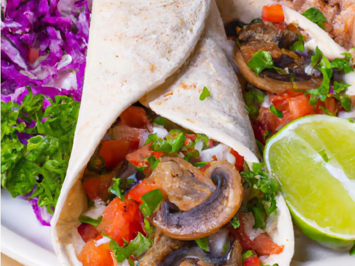 Mushroom Burrito