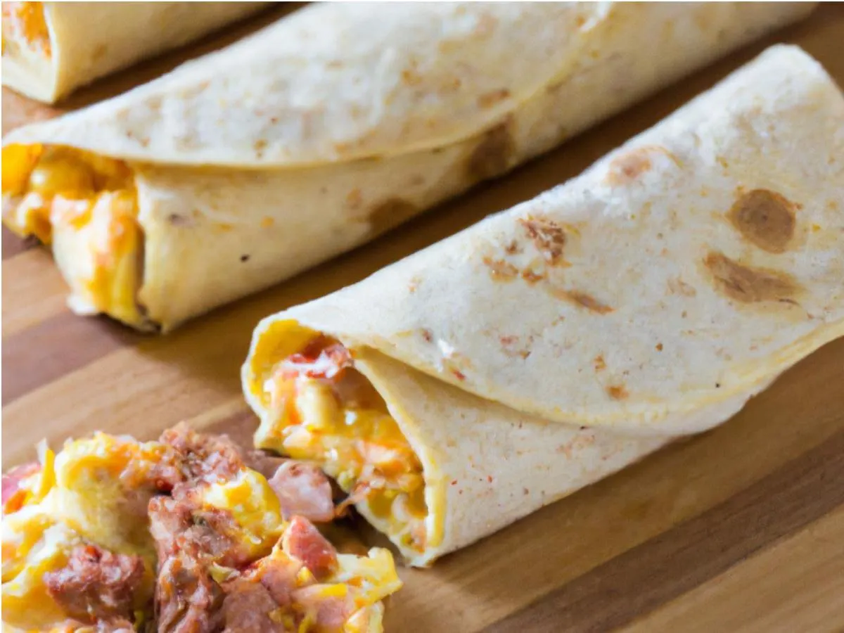 Chorizo, Egg, and Cheese Breakfast Burrito