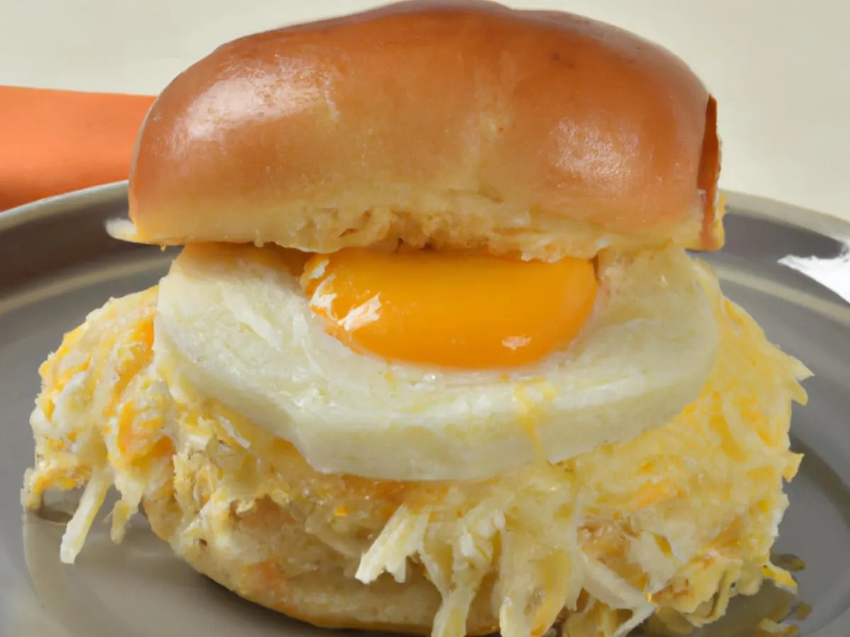 Egg and Cheese Brioche Egg and Cheese Brioche