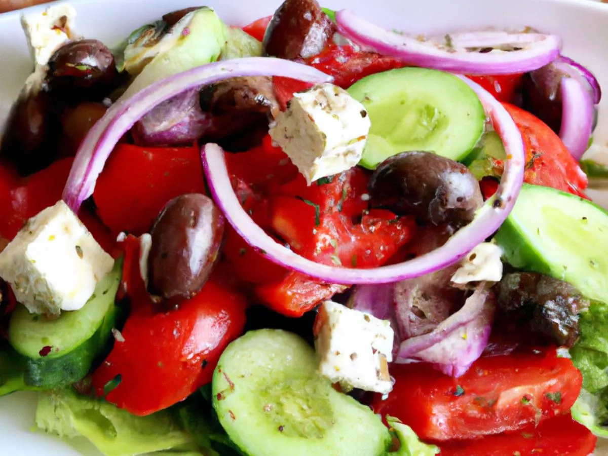 Greek Salad Platter Greek Salad Platter