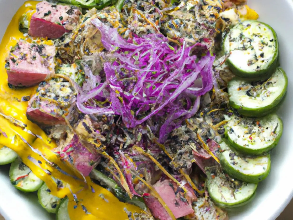 Paradise Island Salad Bowl