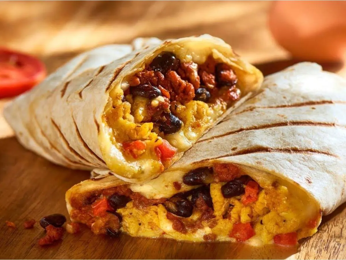 Sausage Breakfast Burrito Sausage Breakfast Burrito