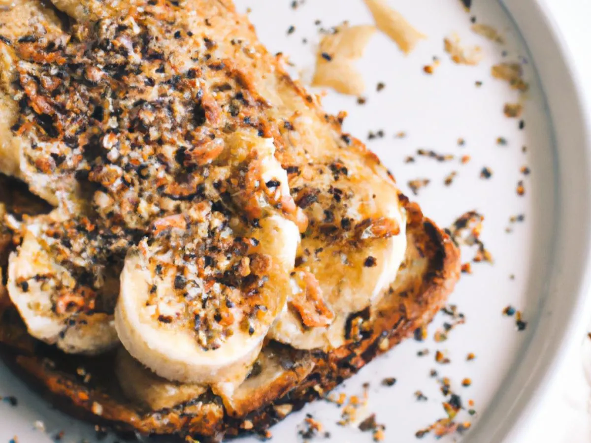 Gluten-Free Banana Tahini Toast